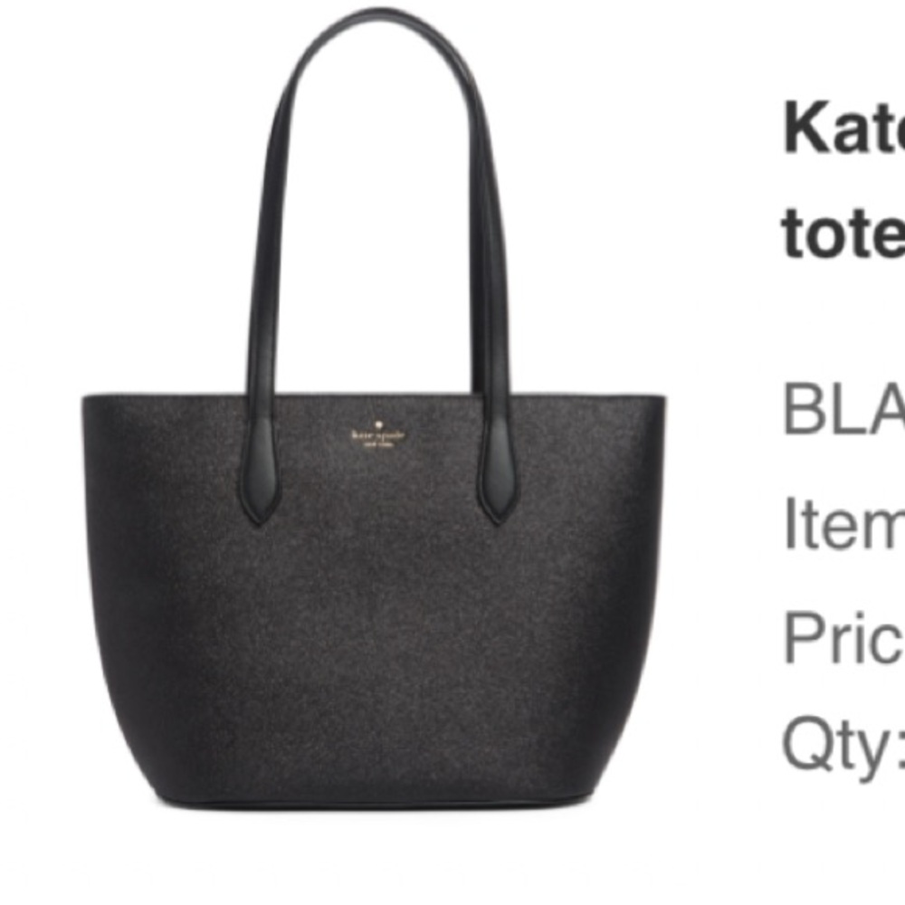 Kate Spade New York Glimmer Leather Tote Bag
